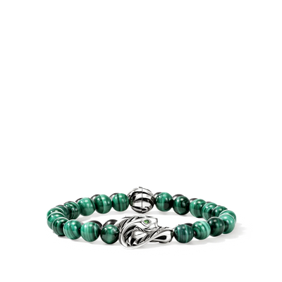 John Hardy Legends Malachite 8mm Beaded Bracelet - John Hardy product