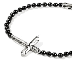John Hardy Icon 50 Cross Beaded Bracelet
