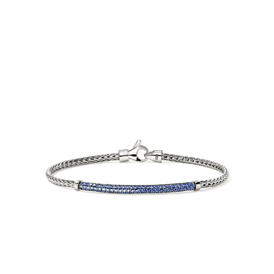 John Hardy Essentials Blue Sapphire 2.5mm Silver Bracelet - John Hardy product