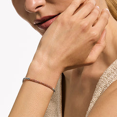 John Hardy Essentials Orange Sapphire 2.5mm Silver Bracelet