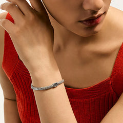 John Hardy Icon Silver 5mm Black Sapphire Bracelet