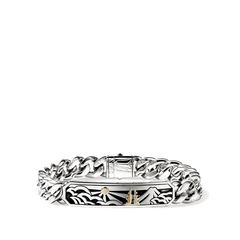 John Hardy Legends Silver and Gold ID Bracelet