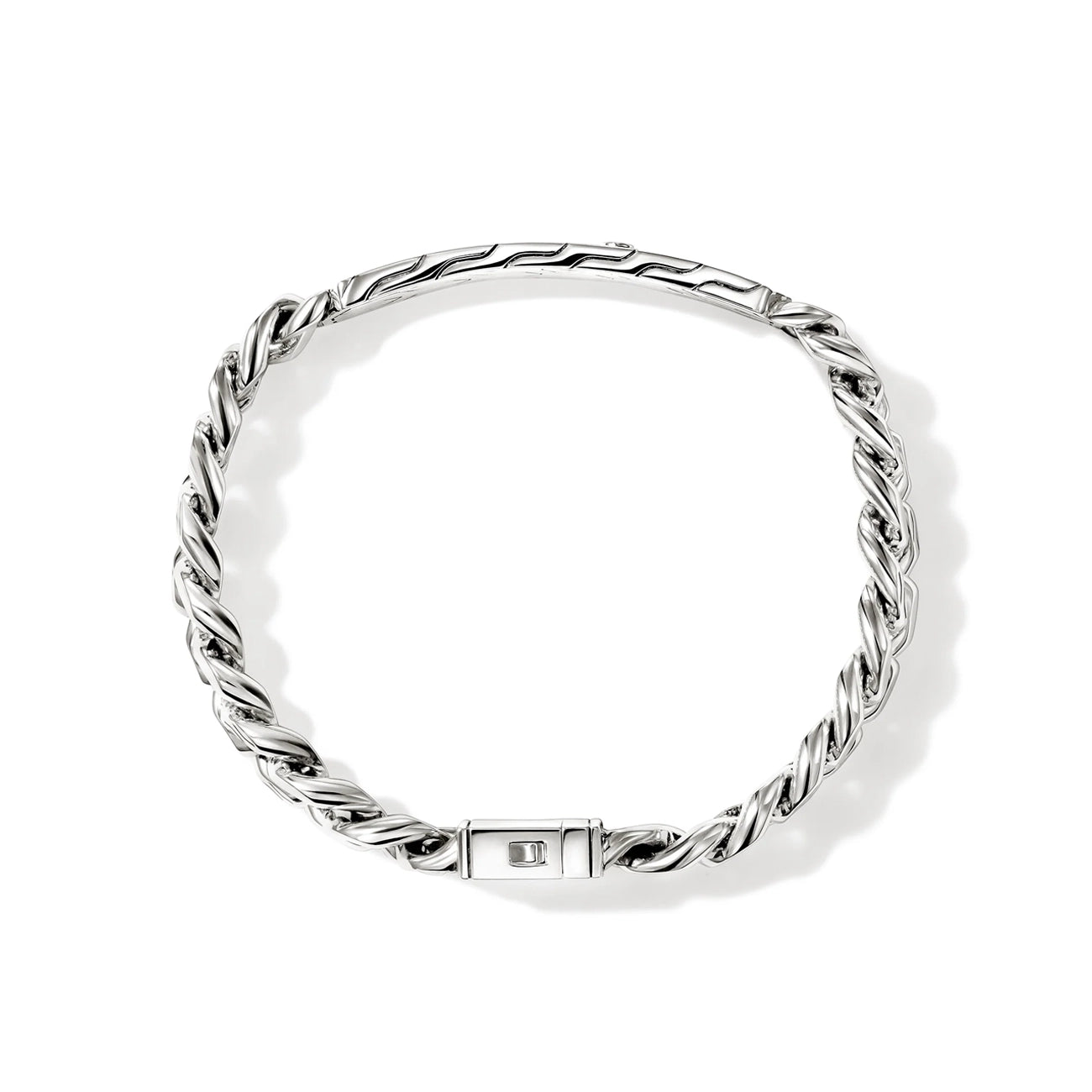 John Hardy Legends Silver and Gold ID Bracelet