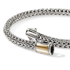 John Hardy Icon Silver and Gold 5mm Bracelet