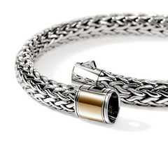 John Hardy Icon Silver and Gold 7.5mm Bracelet