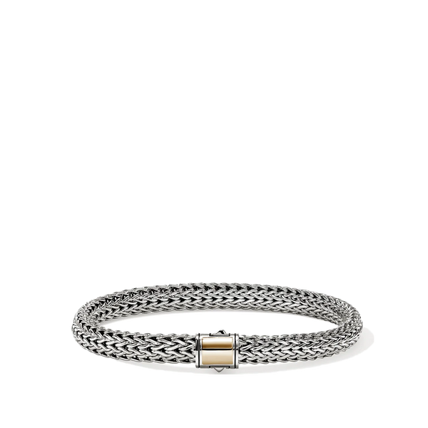 John Hardy Icon Silver and Gold 6.5mm Bracelet