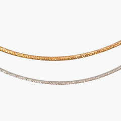 Bellarri Rose and White Gold Reverse Chain