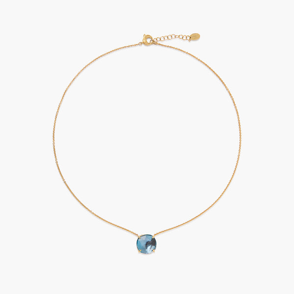 Marco Bicego Jaipur Color London Blue Topaz Necklace