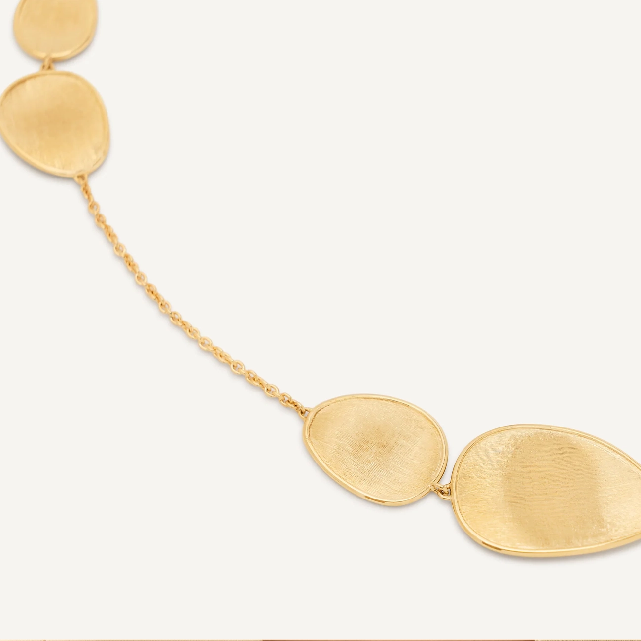 Marco Bicego Lunaria Small Petal Station Necklace