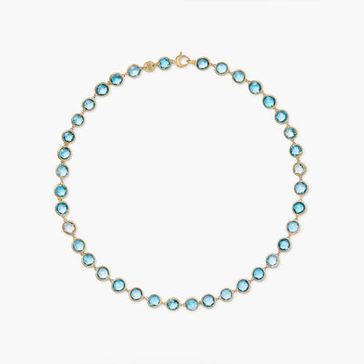 Marco Bicego Jaipur Color Blue Topaz Necklace - Marco Bicego  product