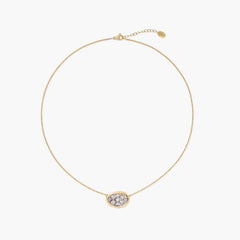 Marco Bicego Lunaria Diamond Pavé Pendant Necklace