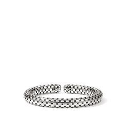 John Hardy Dot Silver Flex Cuff