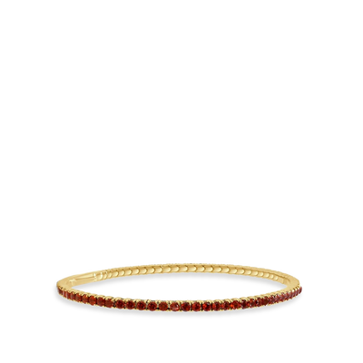 Garnet Flexible Eternity Bangle - J.R.DUNN product