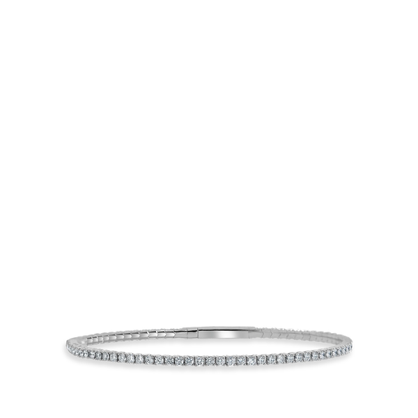 2 Carat Diamond Flexible Bangle