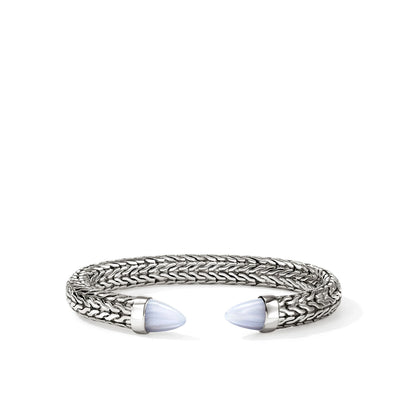 John Hardy Spear 50 Blue Lace Agate 8.9mm Flex Cuff - John Hardy product