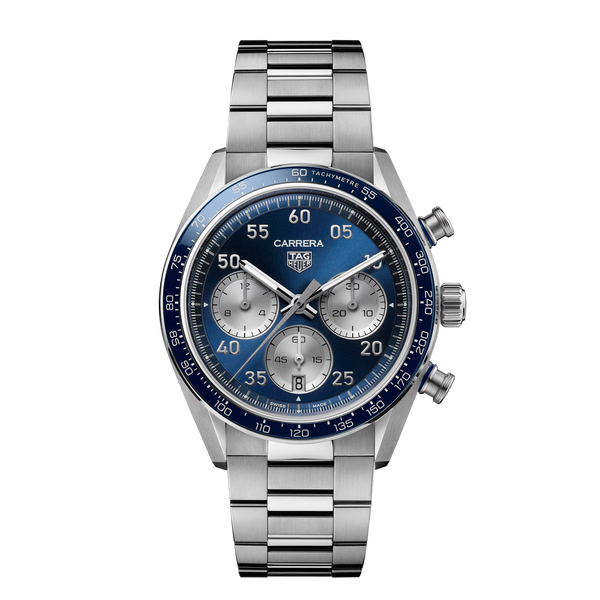 TAG Heuer Carrera Chronograph Blue Sport Watch - 42mm