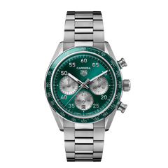 TAG Heuer Carrera Chronograph Green Sport Watch - 42mm