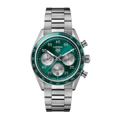 TAG Heuer Carrera Chronograph Green Sport Watch - 42mm - TAG Heuer product