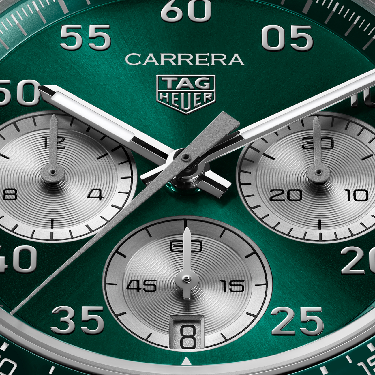 TAG Heuer Carrera Chronograph Green Sport Watch - 42mm
