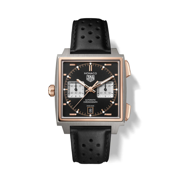TAG Heuer Monaco Titanium and Gold Chronograph