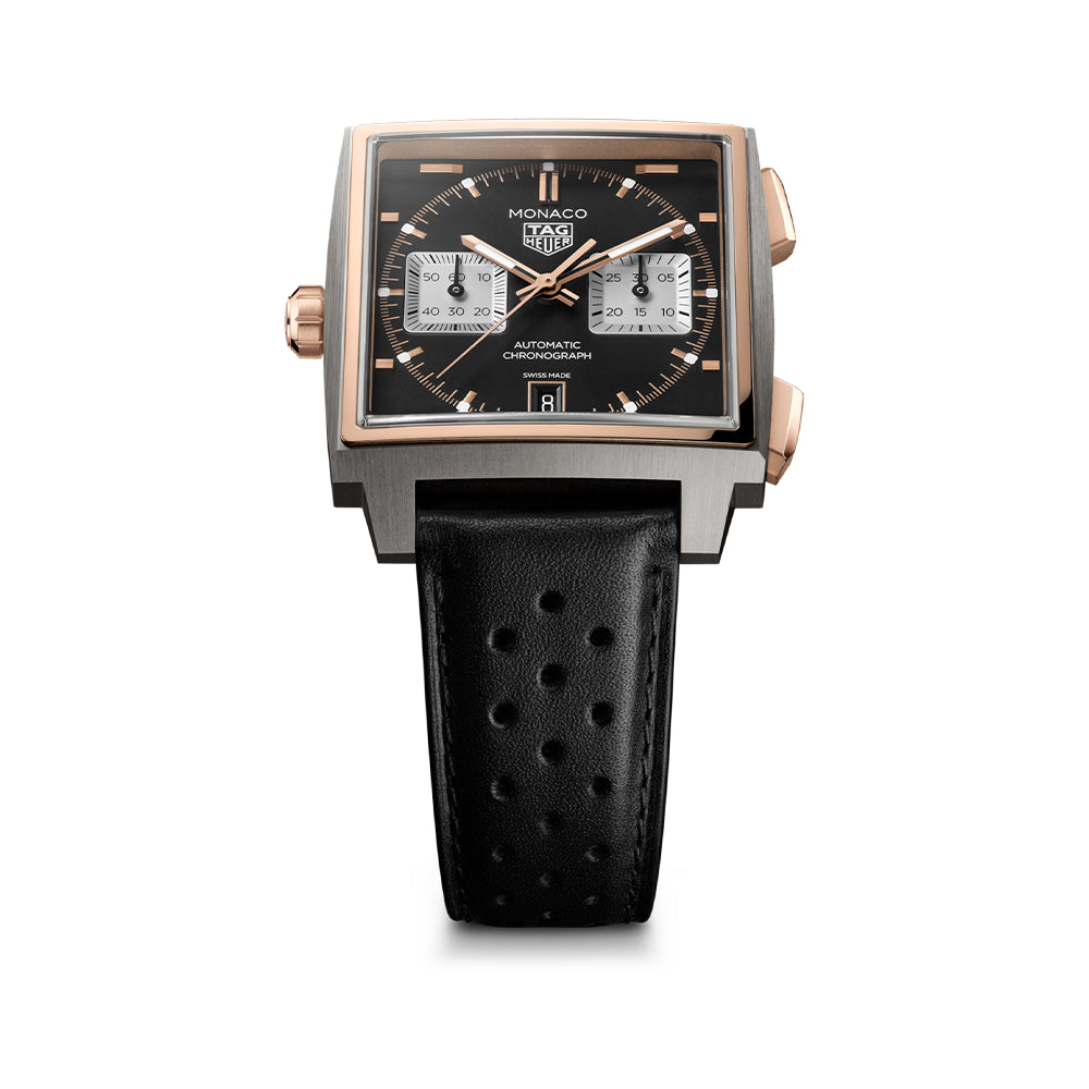 TAG Heuer Monaco Titanium and Gold Chronograph
