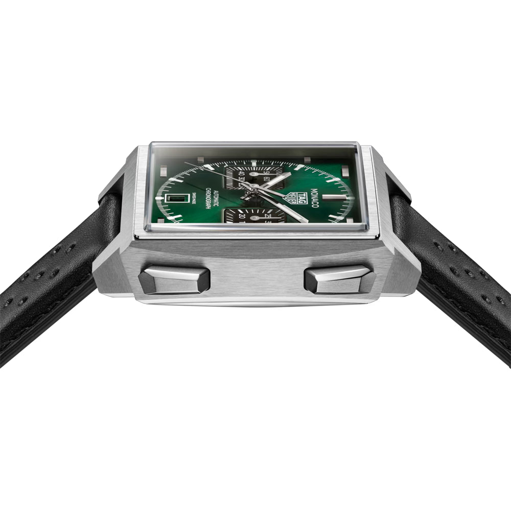 TAG Heuer Monaco Titanium Green Dial Chronograph