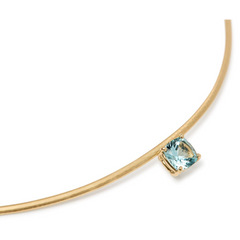 Marco Bicego Masai Aquamarine Cushion Necklace