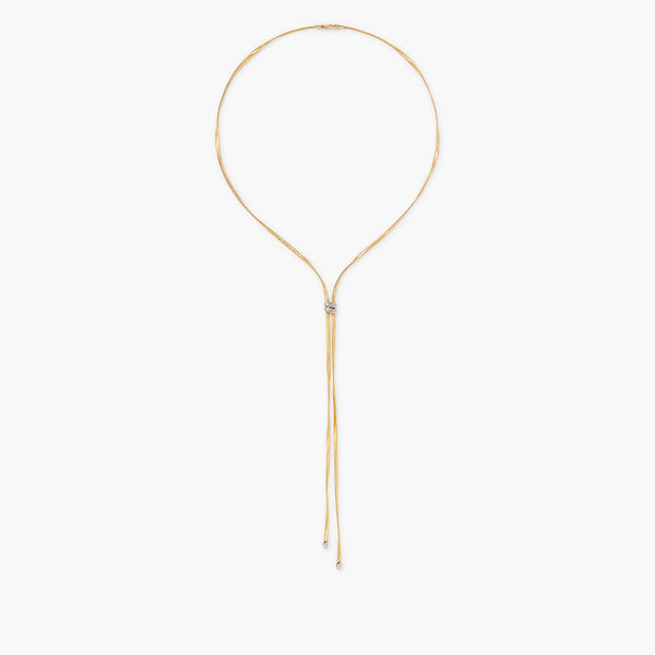 Marco Bicego Marrakech Twisted Lariat Necklace