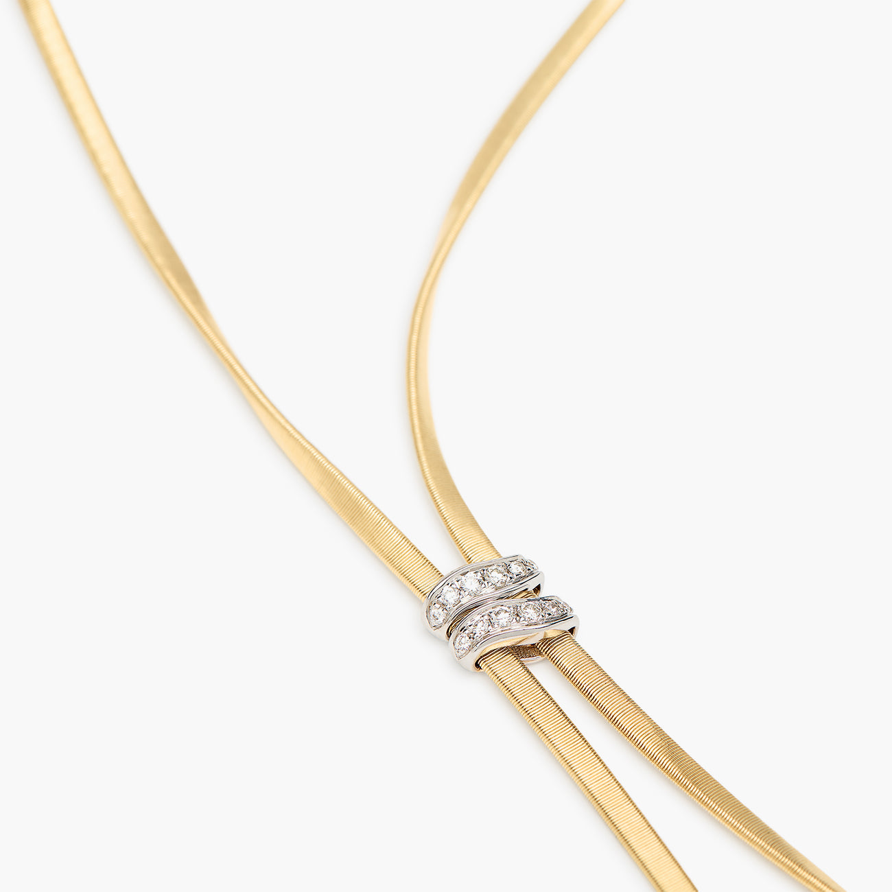 Marco Bicego Marrakech Twisted Lariat Necklace