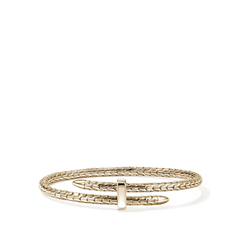 John Hardy Spear Gold 4mm Flex Cuff