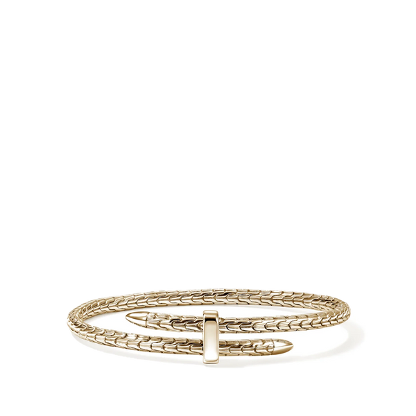 John Hardy Spear Gold 4mm Flex Cuff
