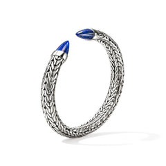 John Hardy Men's Spear 50 Lapis Lazuli 8.9mm Flex Cuff