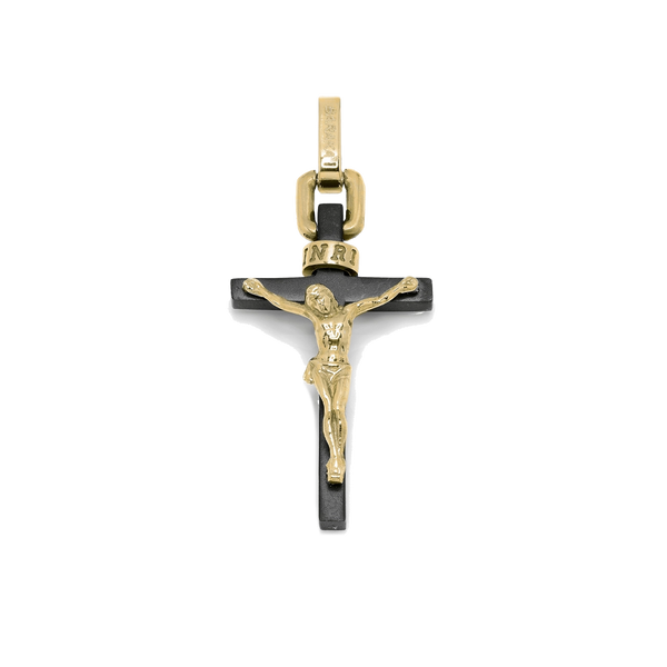 Baraka Ceramic Cyborg Crucifix Pendant