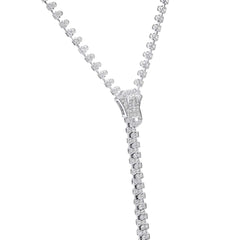 Yoko London Zyyp 15mm South Sea Pearl and Diamond Zip Necklace