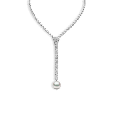 Yoko London Zyyp 14mm South Sea Pearl and Diamond Zip Necklace - J.R.DUNN product