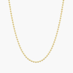 Helena Rose Solid Gold Ball Chain