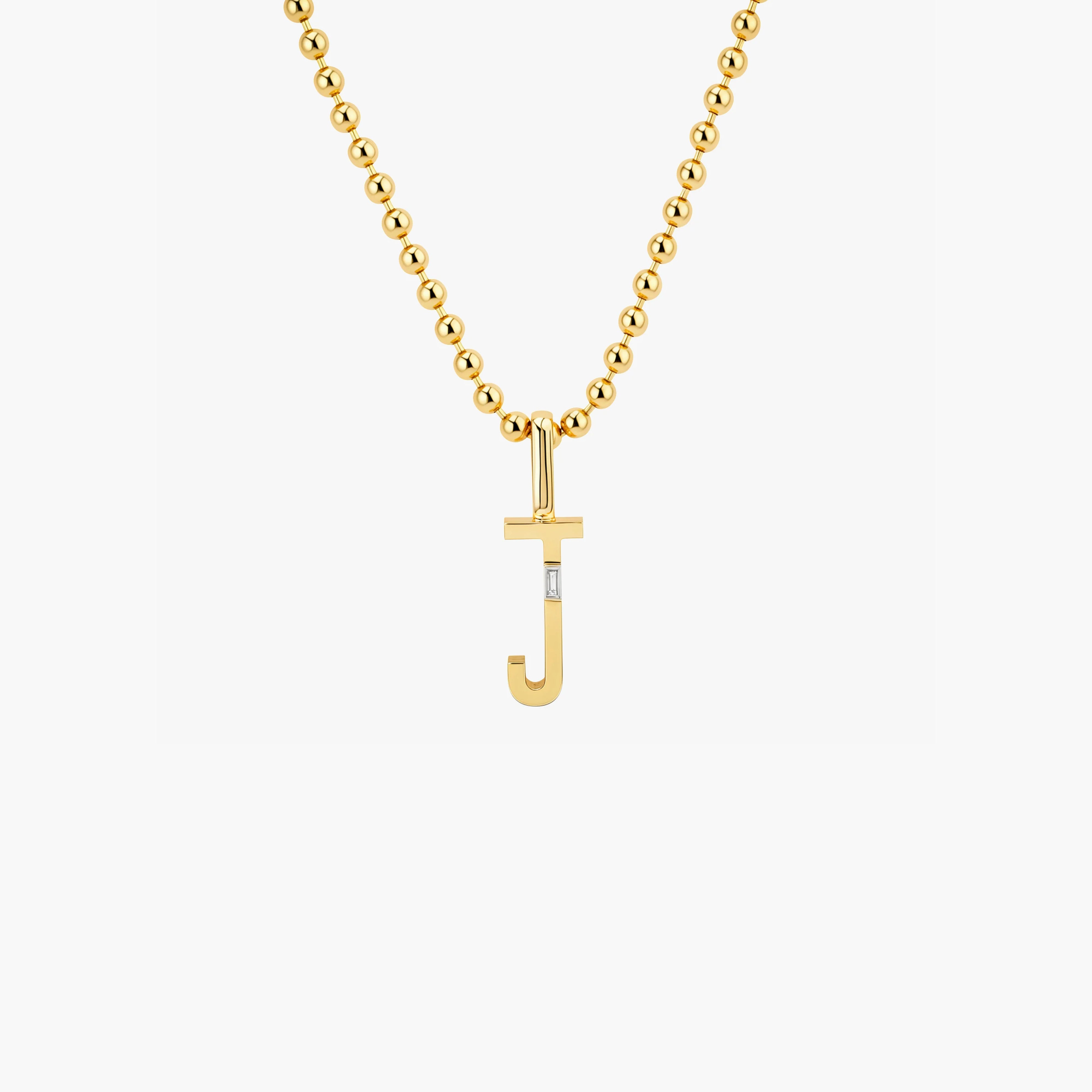Helena Rose Solid Gold Ball Chain
