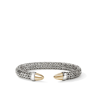 John Hardy Spear 50 Silver and Gold 8.9mm Flex Cuff - John Hardy product