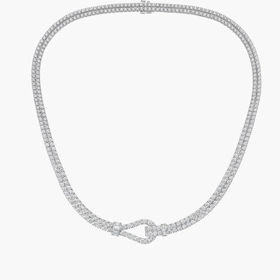 Charles Krypell 18K White Gold Diamond Lasso Necklace - Charles Krypell product
