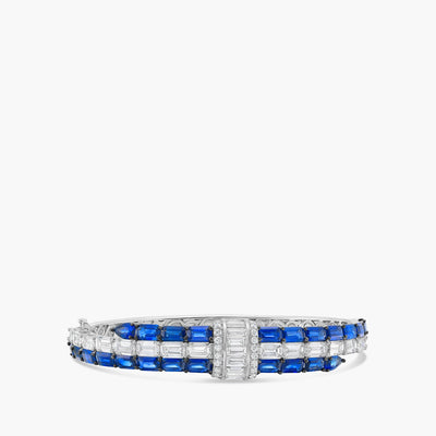 Charles Krypell Sapphire and Diamond Bypass Bracelet - Charles Krypell product