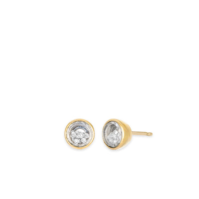 Moritz Glik Neue Circle Diamond Shaker Stud Earrings - J.R.DUNN product