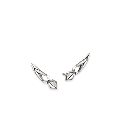 John Hardy Naga Silver Stud Earrings