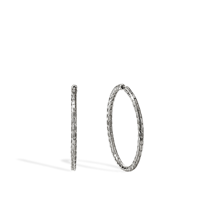 John Hardy Essential Silver Hoop Earrings - 39mm - John Hardy product