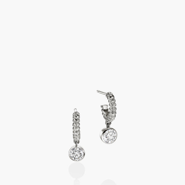 John Hardy Lovestruck Heishi Diamond Drop Earrings