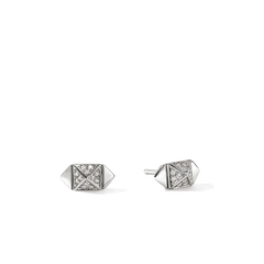 John Hardy Icon Stud Diamond Pavé Stud Earrings