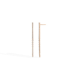 EF Collection Diamond Duster Drop Earrings