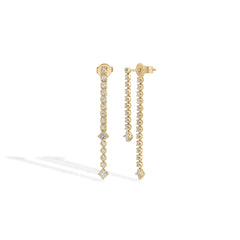 EF Collection Diamond Kate Fringe Earrings
