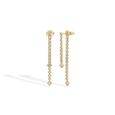 EF Collection Diamond Kate Fringe Earrings - EF Collection product