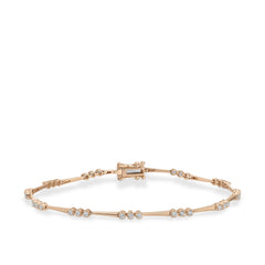 EF Collection Crown-Set Diamond Eternity Bracelet