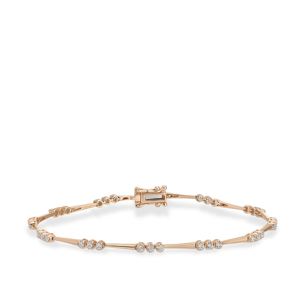 EF Collection Crown-Set Diamond Eternity Bracelet